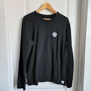 Reigning Champ - Earth Day Owl Crewneck - Black - L